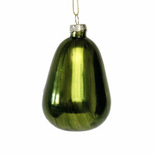 Load image into Gallery viewer, Christmas Ornament Avocado Back