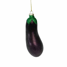 Load image into Gallery viewer, Christmas Ornament Eggplant