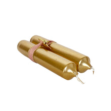 Load image into Gallery viewer, Millie Dinner Candles in Gold