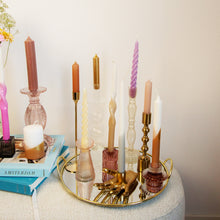 Load image into Gallery viewer, Twin Dinner Candle Molly Cloud