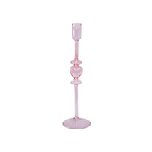 Load image into Gallery viewer, Glass Candle Holder Amore