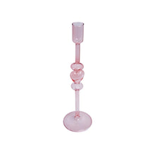 Load image into Gallery viewer, Glass Candle Holder Amore