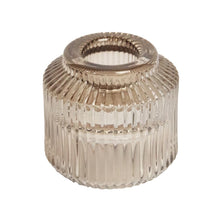Load image into Gallery viewer, Glass Candle Holder Bae Oat