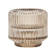 Load image into Gallery viewer, Glass Candle Holder Bae Oat