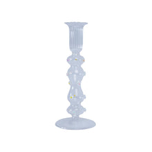 Load image into Gallery viewer, Glass Candle Holder Ismay Flower
