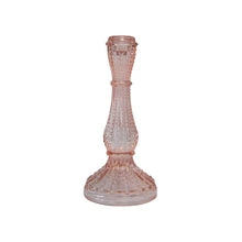 Load image into Gallery viewer, Glass Candle Holder Lola Blush Large