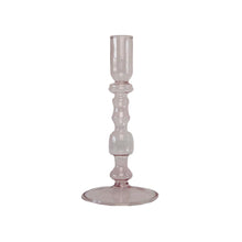 Load image into Gallery viewer, Glass Candle Holder Norinne Blush
