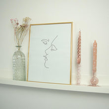 Load image into Gallery viewer, Glass Candle Holder Norinne Blush and Dinner Candle Flower Rose