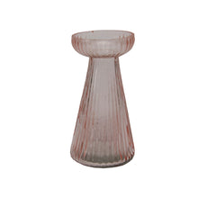 Load image into Gallery viewer, Glass Candle Holder Odette in Blush