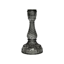 Load image into Gallery viewer, Glass Candle Holder Thyme Grey