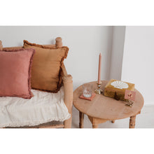 Load image into Gallery viewer, Marble Coaster Oceane in Pink in living room