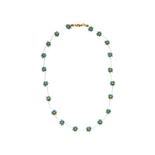 Load image into Gallery viewer, Necklace Flores Blue Yellow