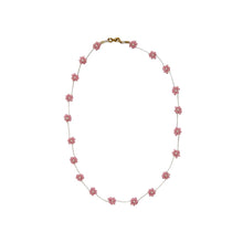 Load image into Gallery viewer, Necklace Flores Pink White