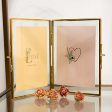 Load image into Gallery viewer, Our Postcards Lovée in Photo Frame Vintage Gold