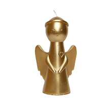 Load image into Gallery viewer, Sculpture Candle Angel Gold Large