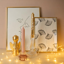 Load image into Gallery viewer, Sculpture Candle Angel Gold Large
