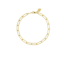 Load image into Gallery viewer, Square chain Bracelet in Gold