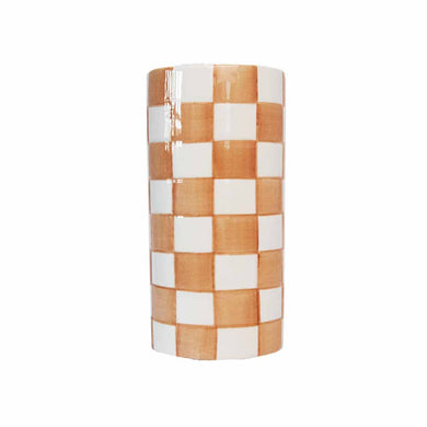 Vase Charly Checkered
