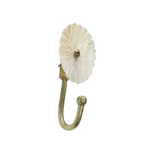 Load image into Gallery viewer, Wall Hook Daisy in Mother of Pearl