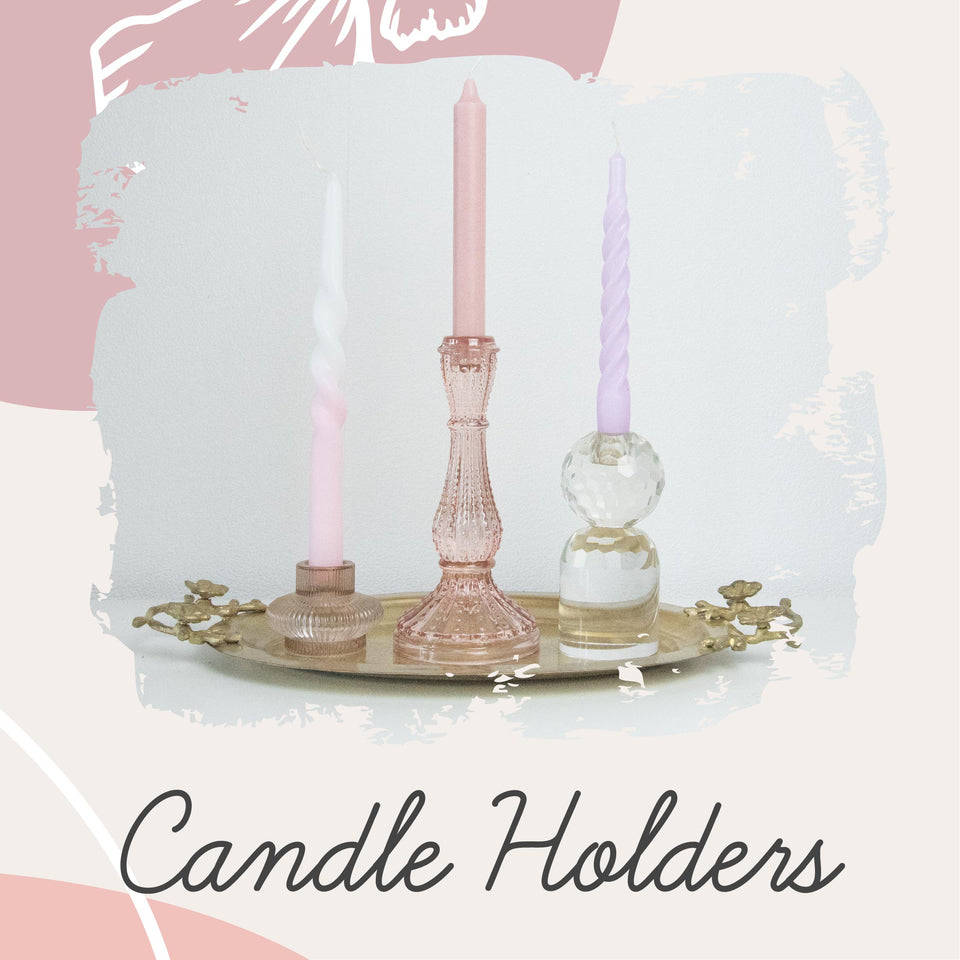 Create warmth at home with our beautiful candle holders in all shapes and sizes. Our candle holders can be perfectly combined with the candles we offer. Give a finishing touch to every room in your house! 