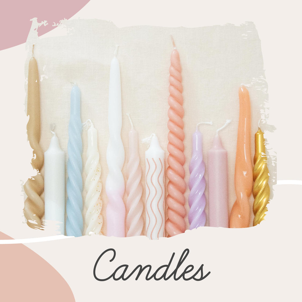 Create warmth at home with our beautiful candles in all shapes and sizes. Our candles can be perfectly combined with the candle holders we offer. Give a finishing touch to every room in your house!