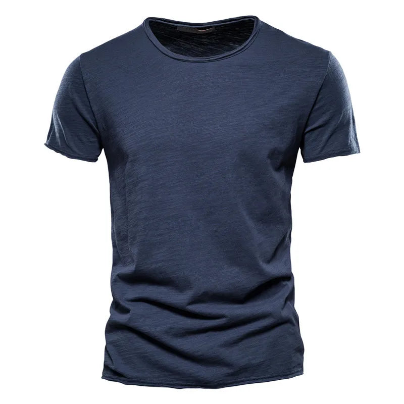 The NORE Tee — Fitted Cotton Crew Neck