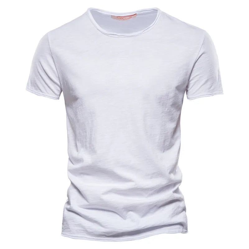 The NORE Tee — Fitted Cotton Crew Neck