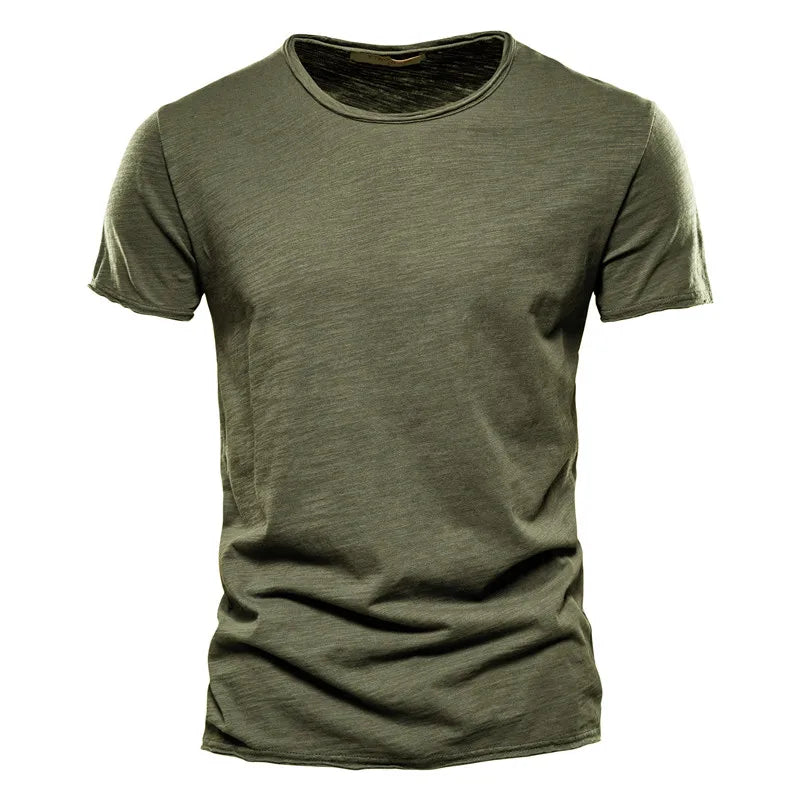 The NORE Tee — Fitted Cotton Crew Neck