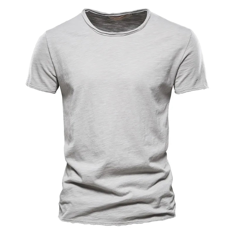 The NORE Tee — Fitted Cotton Crew Neck