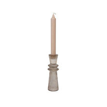 Afbeelding in Gallery-weergave laden, Candle Holder Aiden Oat with Dinner Candle June Oat
