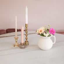 Afbeelding in Gallery-weergave laden, Candle Holder Bambi Gold Large and Vase Lenore Beige
