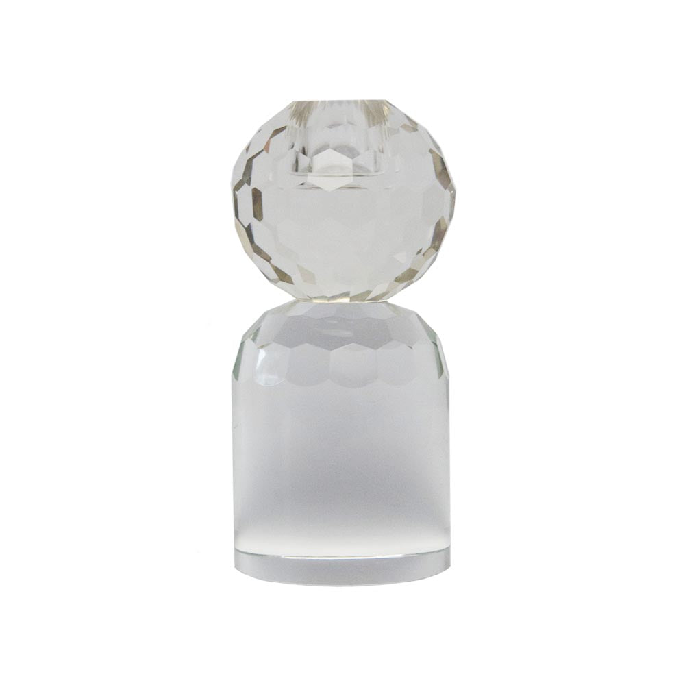 Candle Holder Crystal Clear