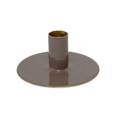 Candle Holder Lena Taupe