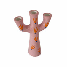 Load image into Gallery viewer, Candle Holder Yume Rose side top view
