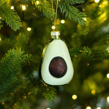Load image into Gallery viewer, Christmas Ornament Avocado
