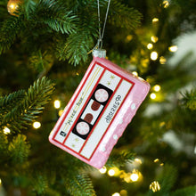 Load image into Gallery viewer, Christmas Ornament Cassette Tape
