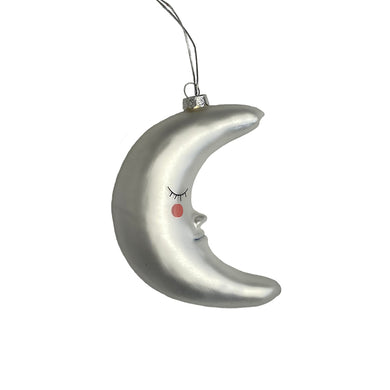 Give your Christmas tree a stylish and exclusive look with our Christmas Ornament Elin in the shape of a Moon.