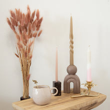 Load image into Gallery viewer, Dinner Candle Juniper Fawn Blush
