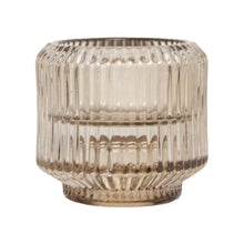 Afbeelding in Gallery-weergave laden, Glass Candle Holder Bae Oat
