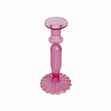 Load image into Gallery viewer, Glass Candle Holder Delilah Rose
