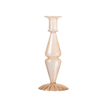Load image into Gallery viewer, Glass Candle Holder Eve Golden
