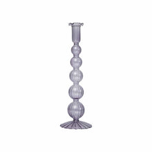 Afbeelding in Gallery-weergave laden, Glass Candle Holder Fenna Lilac
