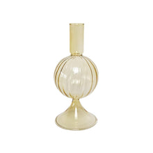 Load image into Gallery viewer, Glass Candle Holder Ilvy Dandelion

