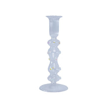 Load image into Gallery viewer, Glass Candle Holder Ismay Flower
