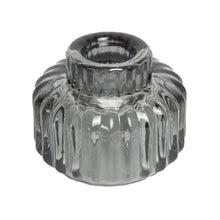Load image into Gallery viewer, Glass Candle Holder Niene Grey
