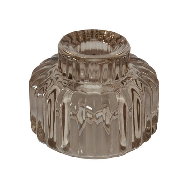 Glass Candle Holder Niene Nude