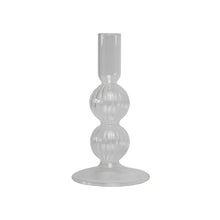 Afbeelding in Gallery-weergave laden, Glass Candle Holder Posey Medium Clear
