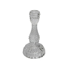 Afbeelding in Gallery-weergave laden, Glass Candle Holder Thyme Clear Top View
