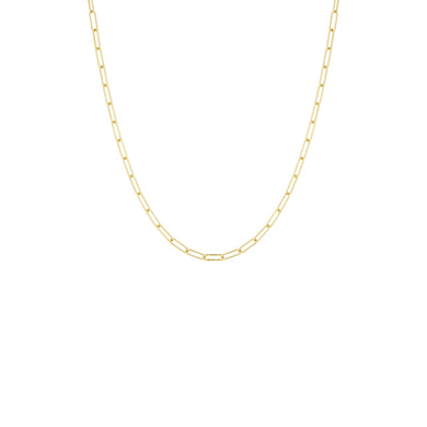 Square chain Neckless in Gold