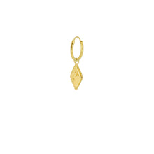 Load image into Gallery viewer, Earring Starry night hoop in Gold
